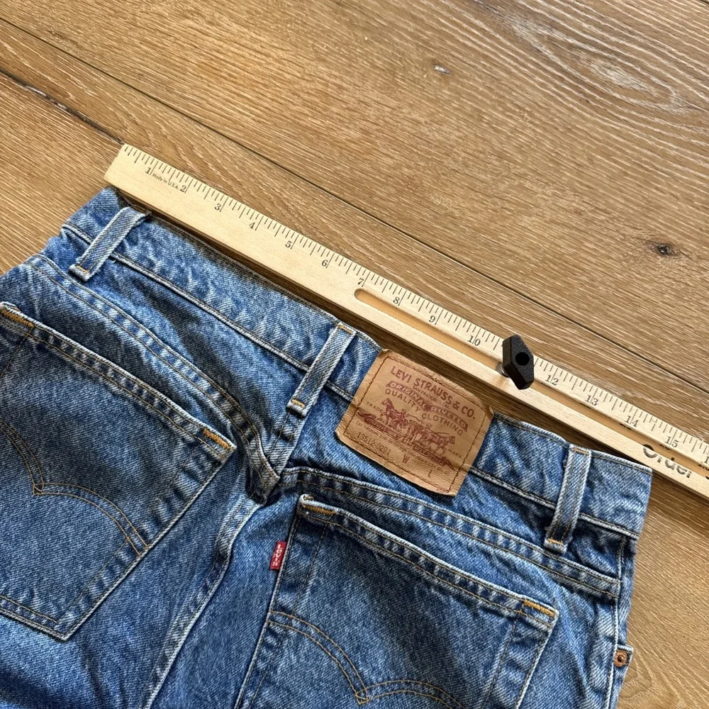 Vintage Levis 512 Jeans‎ Womens 13 Slim Fit Straight Leg Blue Denim 90s 30 x 30